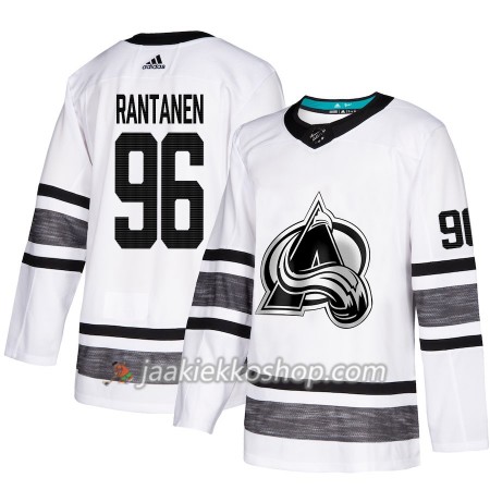 Miehille NHL Colorado Avalanche Pelipaita Mikko Rantanen 96 Valkoinen 2019 All-Star Adidas Authentic
